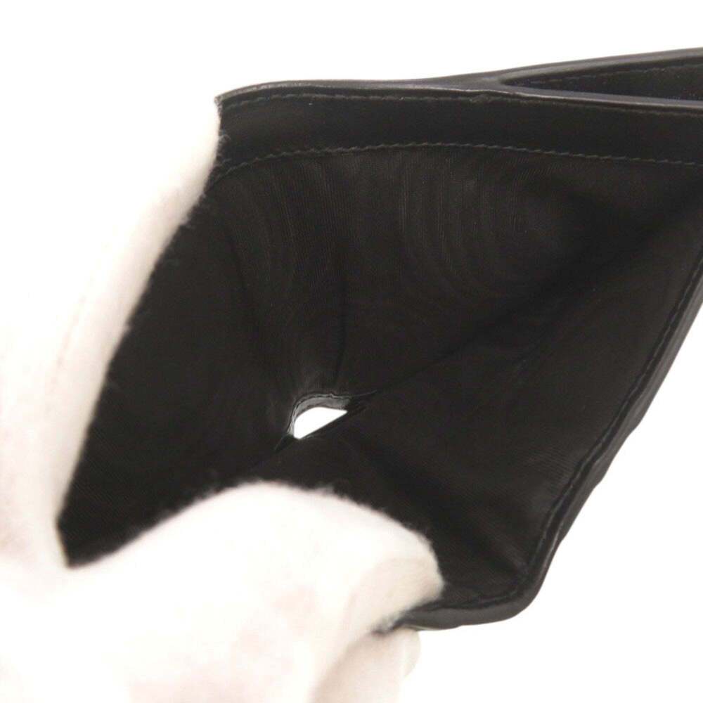 Excellent Condition Prada Logo Compact Wallet In … - image 6